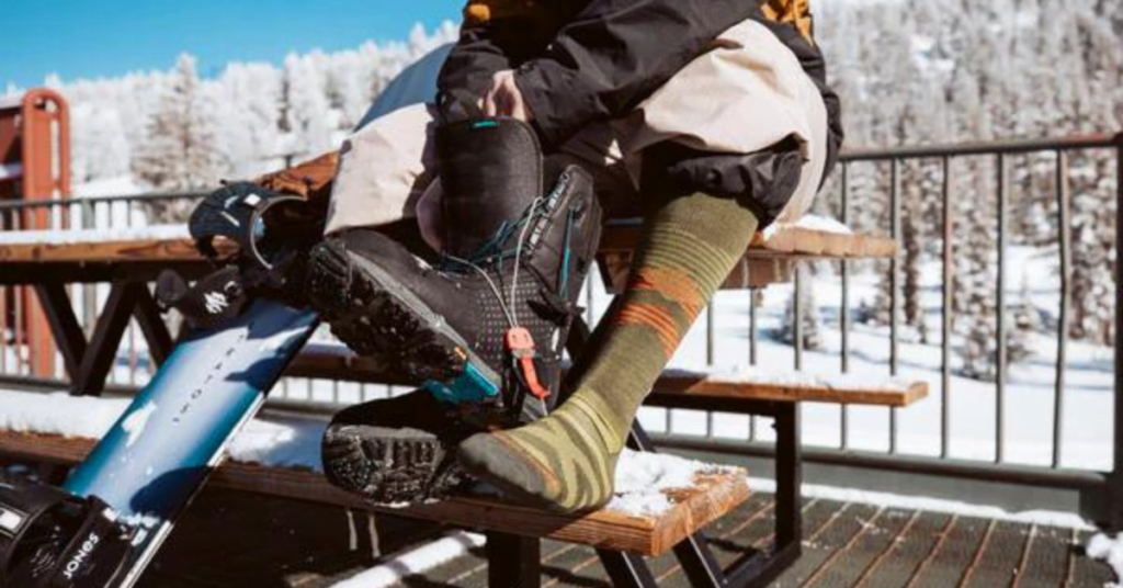 Schweißfüße in stinkenden Skischuhen